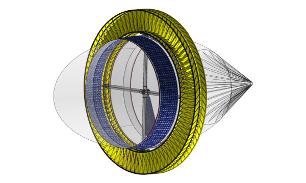 P3 Sphere for near Earth oservation